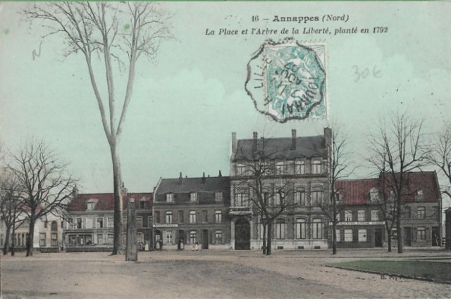 86 annappes - place et arbre de la liberte